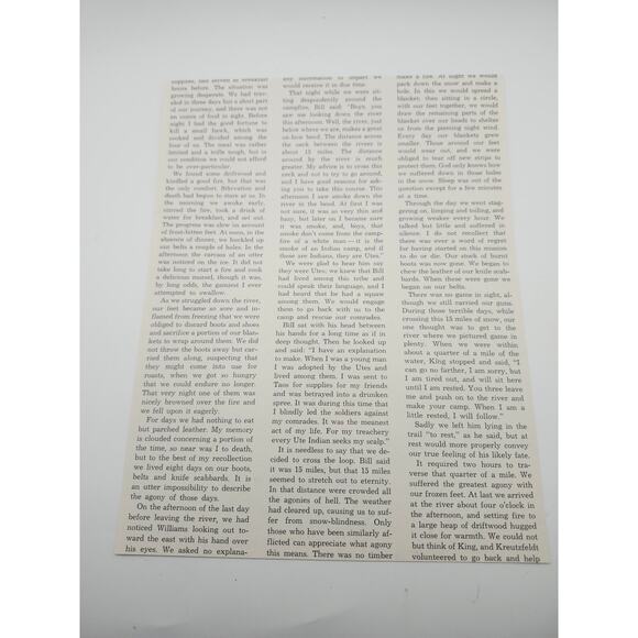 Print Lost in a Storm We Are Friends by C.M. Russell Native American Art 10x8 - Picture 2 of 9